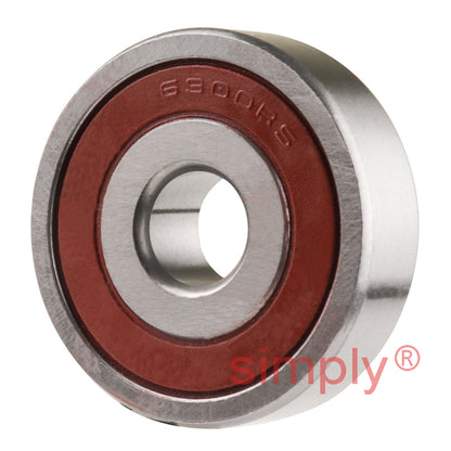63002RSHT150 High Temp 150C Rubber Sealed Deep Groove Ball Bearing 10x35x11mm Max 10000rpm