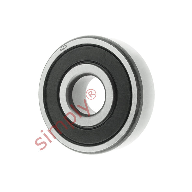63012RSC3 Budget Rubber Sealed Deep Groove Ball Bearing 12x37x12mm