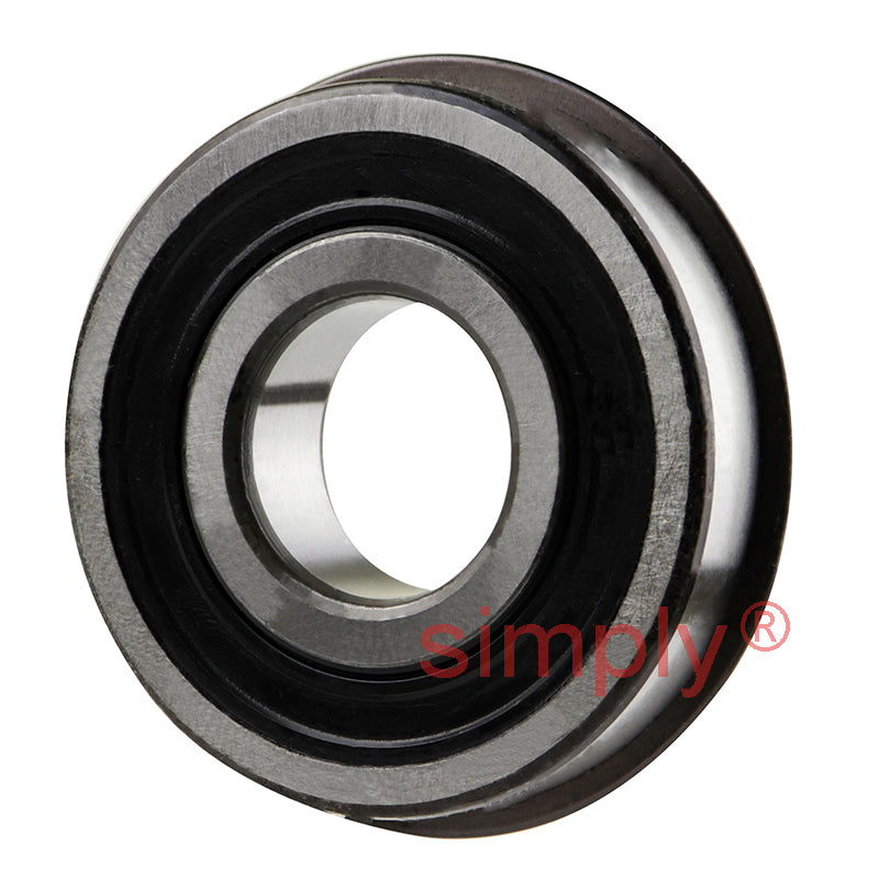 Major Brand 63052RSNRMB Rubber Sealed Snap Ring Deep Groove Ball Bearing 25x62x17mm 