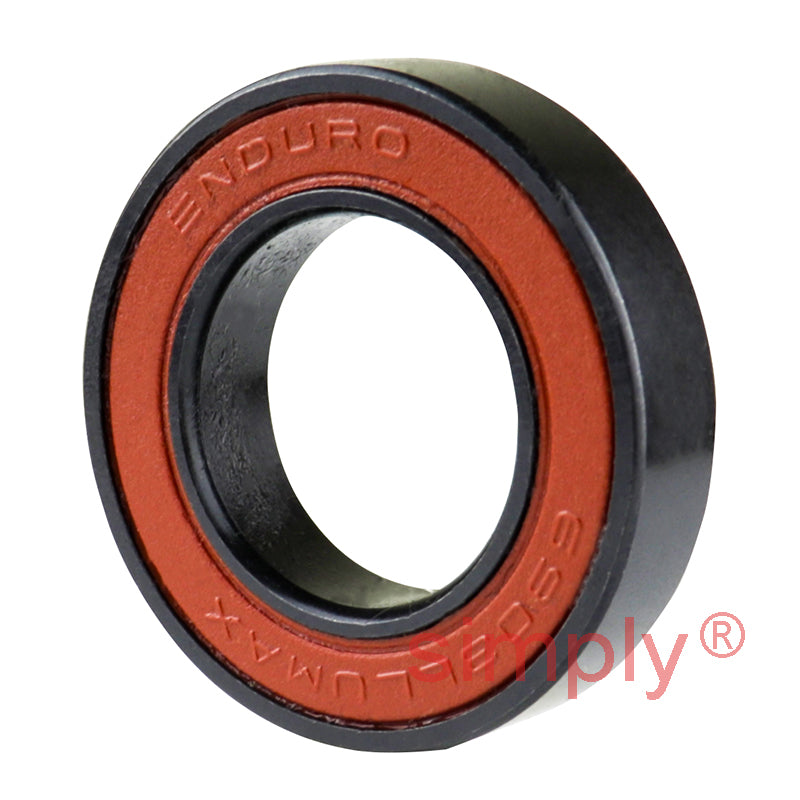 ENDURO 6903LLUMAXBO Rubber Sealed Max Type Black Oxide Deep Groove Bearing 17x30x7mm