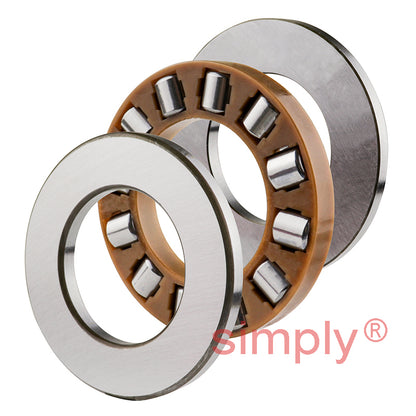 Major Brand 81206TN Cylindrical Roller Thrust Bearing with Nylon Cage 30x52x16mm