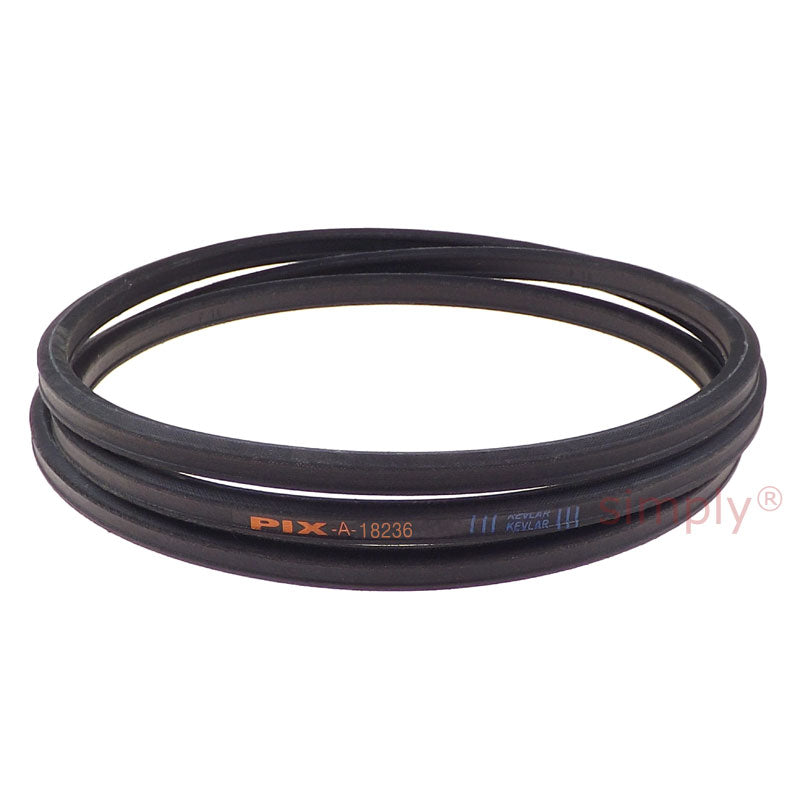 A-18236 Lawn and Garden Machinery Double Angle V-Belt Fits Snapper