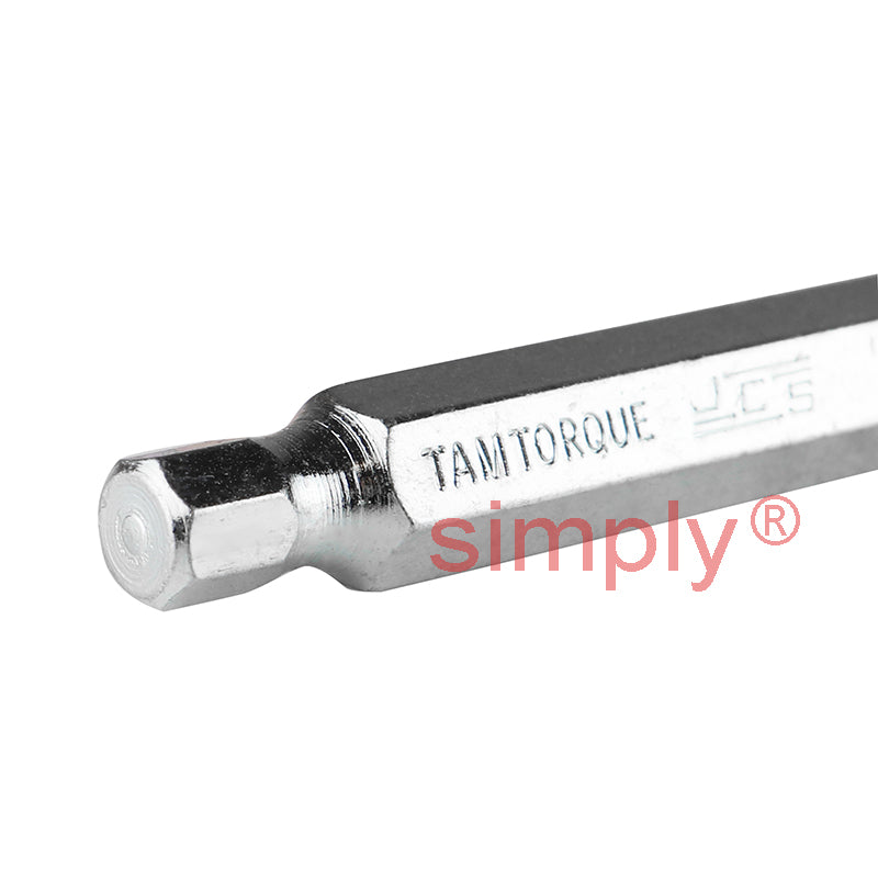 JCS DTTBP50 Pack of 2 1/4 inch Hex 50mm Tamtorque Drill Bits