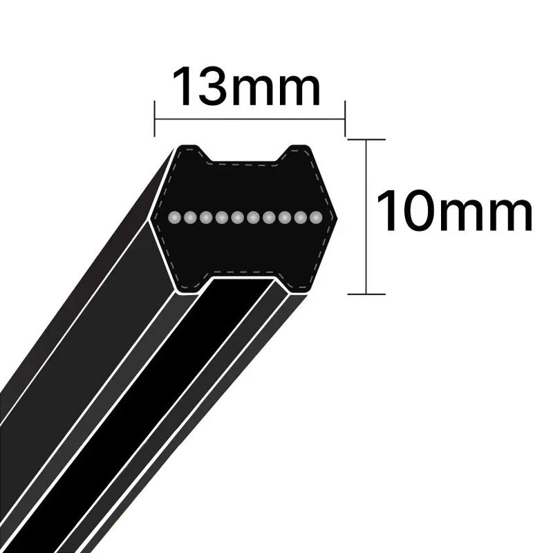AA66 Pix Hexagon Section Double Sided V-Belt