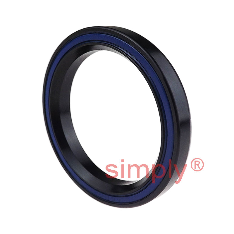 Enduro ACB37482RS Black Oxide Angular Contact Headset Bearing with External and Internal Chamfers 36x45 deg 37x48x6.5mm