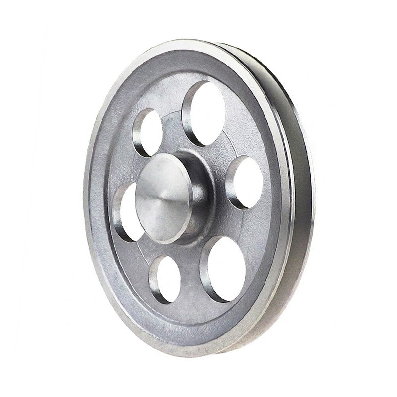 SPA Section Un-Bored Aluminium Pulley with 1 Groove 150mm Pitch Diameter