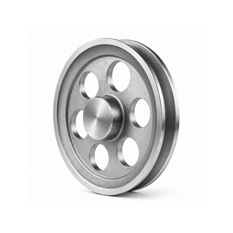 SPZ Section Un-Bored Aluminium Pulley with 1 Groove 150mm Pitch Diameter