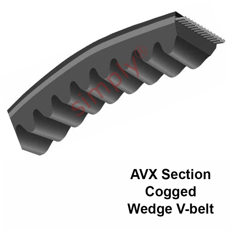 Major Brand AVX11.5x685 AVX-Section Cogged V-Belt