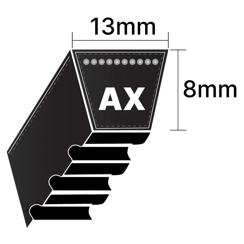 Major Brand AX57 AX-Section Cogged V-Belt