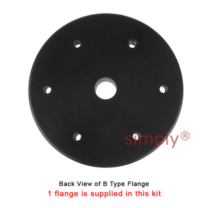 Major Brand F120F/F120B Inner Facing Taper Bore/Pilot Bored Tyre Drive Coupling Assembly with Fire Resistant Antistatic (F.R.A.S) Tyre
