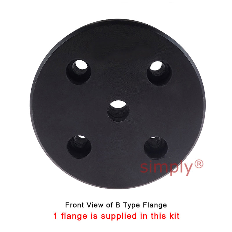Major Brand F40F/F40B Inner Facing Taper Bore/Pilot Bored Tyre Drive Coupling Assembly with Fire Resistant Antistatic (F.R.A.S) Tyre