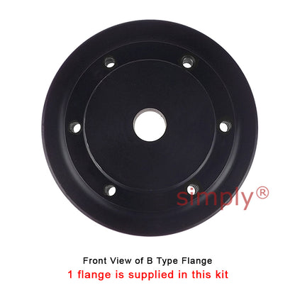 Major Brand F80H/F80B Outer Facing Taper Bore/Pilot Bored Tyre Drive Coupling Assembly with Fire Resistant Antistatic (F.R.A.S) Tyre