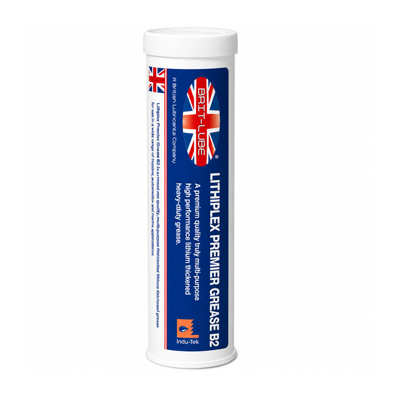 Brit-Lube Indu-Tek Lithplex Premier Grease B2 12.5kg - Allow 2-3 Days