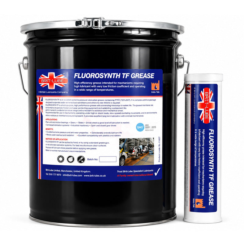 Brit-Lube Fluorosynth TF Grease 185kg - Allow 2-3 Days