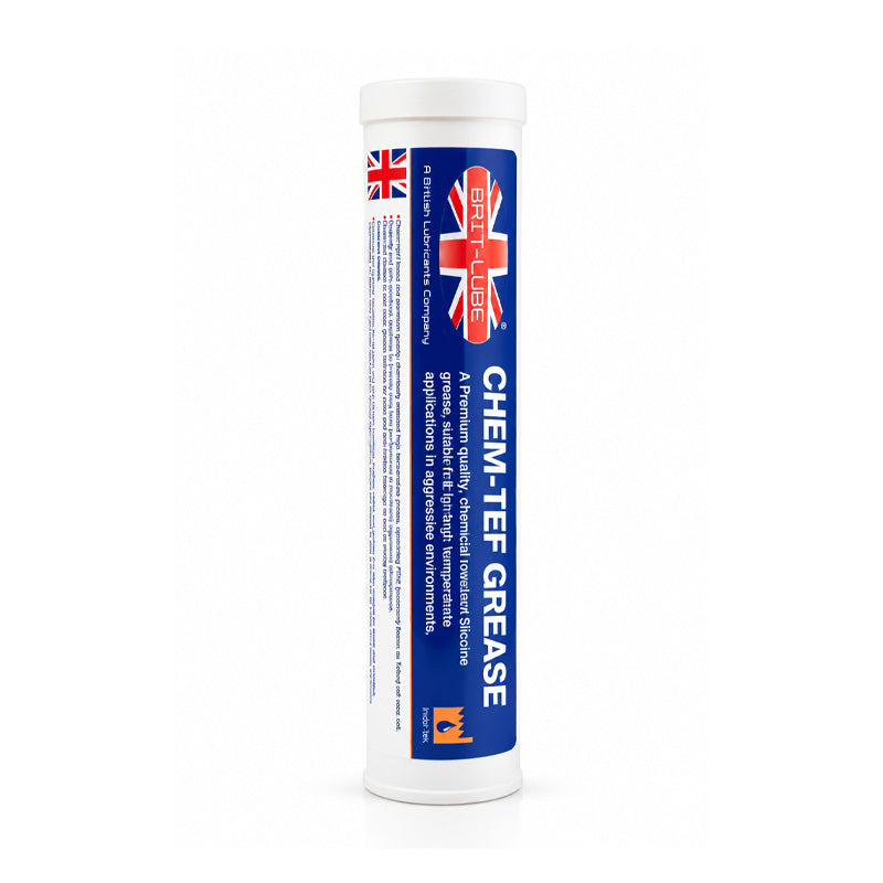 Brit-Lube Chem-Tef Premium Quality Chemically Resistant High Temperature Grease 50kg - Allow 2-3 Days