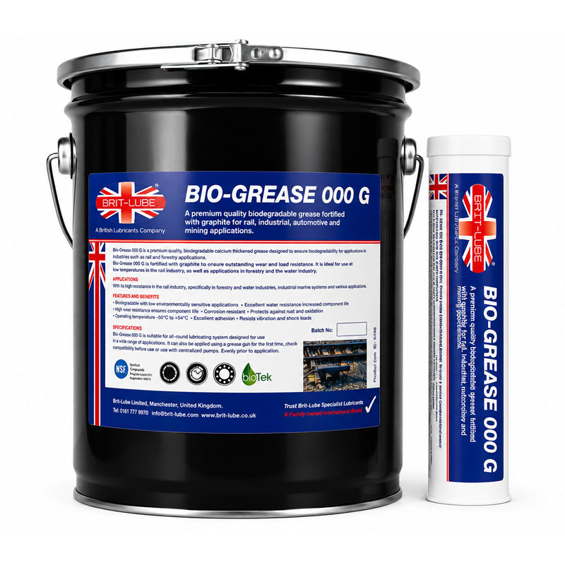 Brit-Lube Bio-Grease 000G 50kg - Allow 2-3 Days