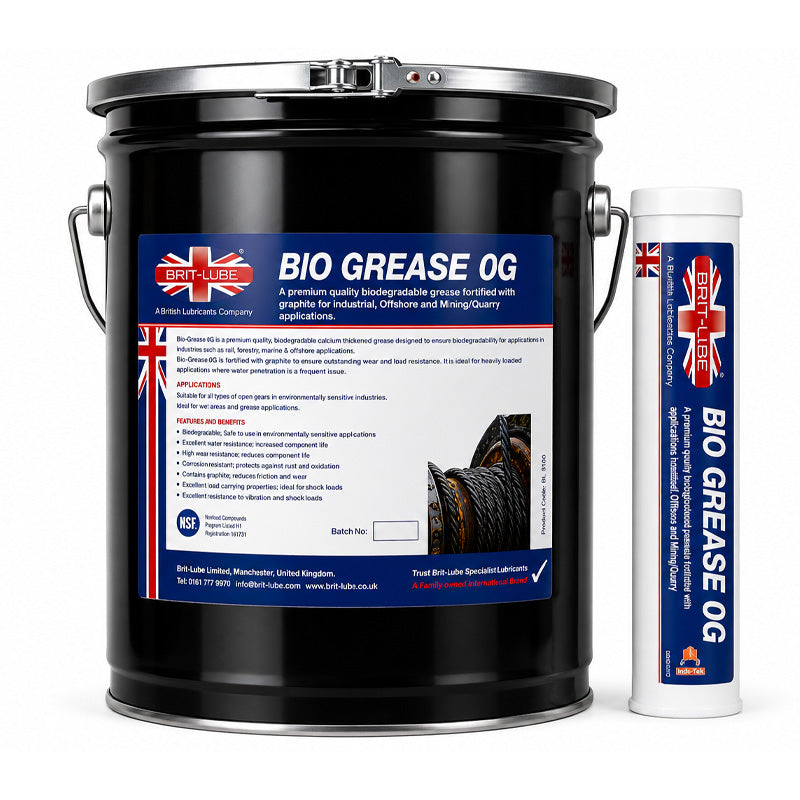 Brit-Lube Bio-Grease OG 18kg - Allow 2-3 Days