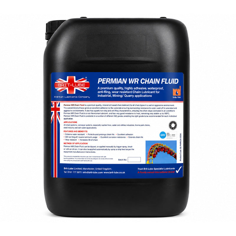 Brit-Lube Permian WR Chain Oil 10KG - Allow 2-3 Days