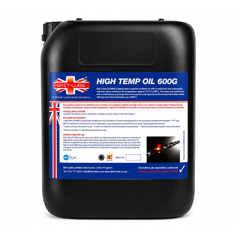 Brit-Lube Indu-Tek High Temp 600G 1 Litre - Allow 2-3 Days