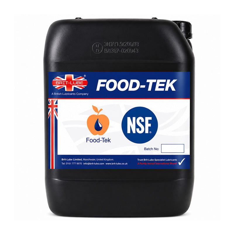 Brit-Lube Food-Tek HD Gear Oil 100 205 Litre - Allow 2-3 Days