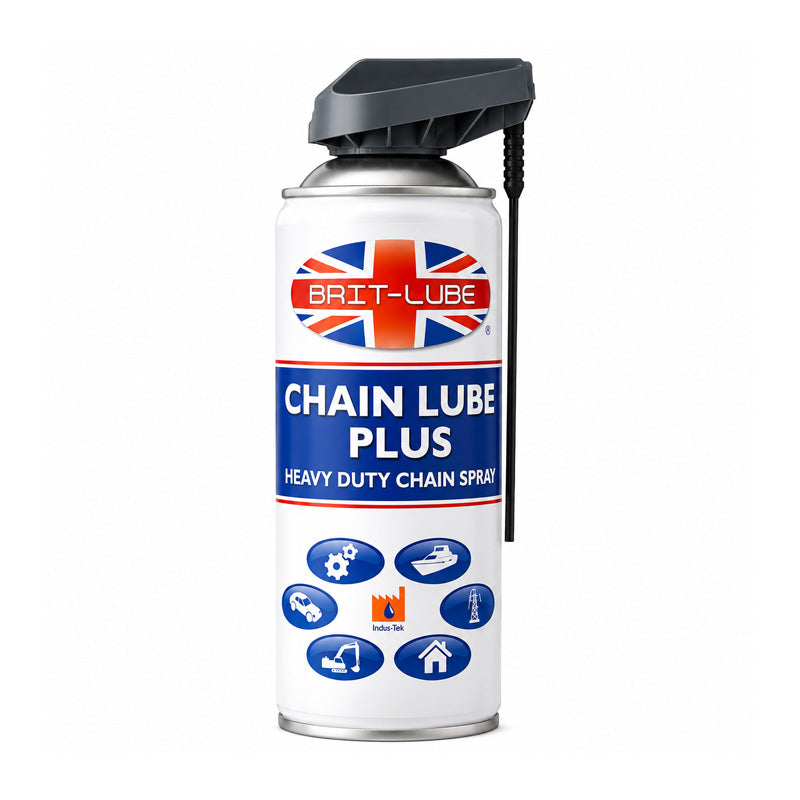 Brit-Lube Indu-Tek Permian WR Spray 400ml - Allow 2-3 Days
