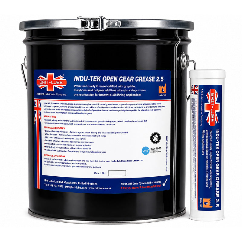 Brit-Lube Indu-Tek Open Gear Grease 2.5 400g