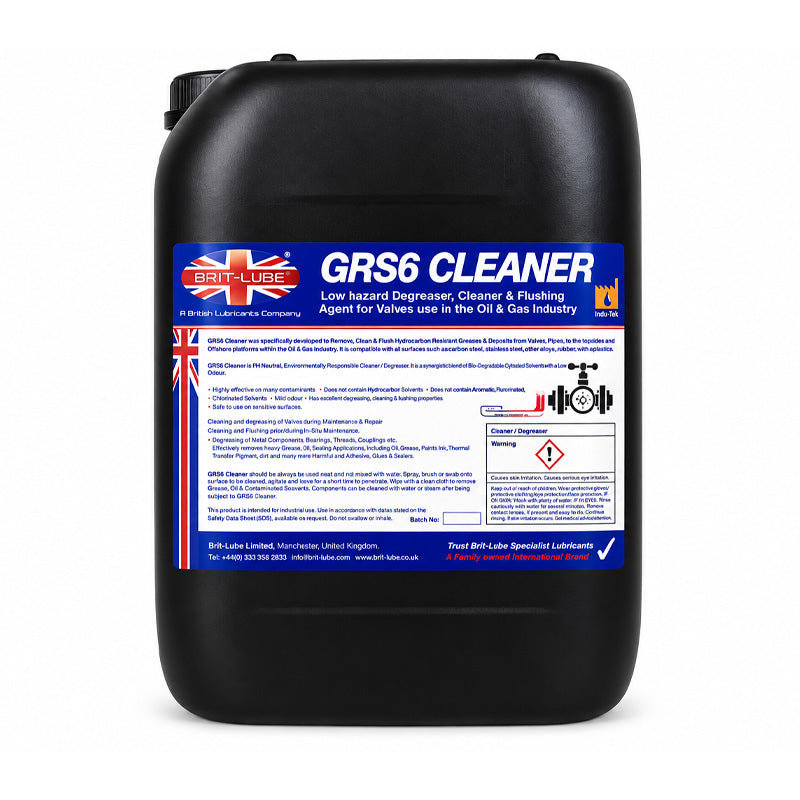 Brit-Lube GRS6 Cleaner 205 Litre - Allow 2-3 Days