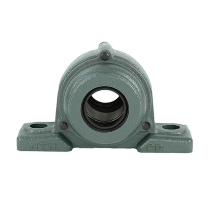 NTN C-UKP312SD1/HS2312 Imperial Cast Iron Two Bolt Pillow / Plummer Block Housing with Cast Iron Cover - Open Version - Insert and Adaptor Sleeve Fits 2-1/8 inch Shaft - Allow 2-3 Days
