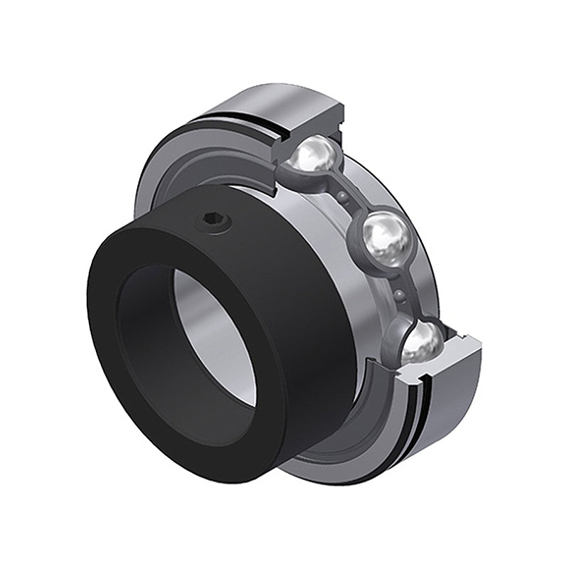 SNR CES209-28 Imperial Flatback Grooved Parallel Outer Bearing Insert 1-3/4 inch Bore 85mm Outside Diameter with Eccentric Collar