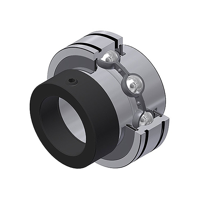 SNR CEX207-23 Imperial Full Width Grooved Parallel Outer Bearing Insert 1-7/16 inch Bore 72mm Outside Diameter with Eccentric Collar - Allow 2-3 Days