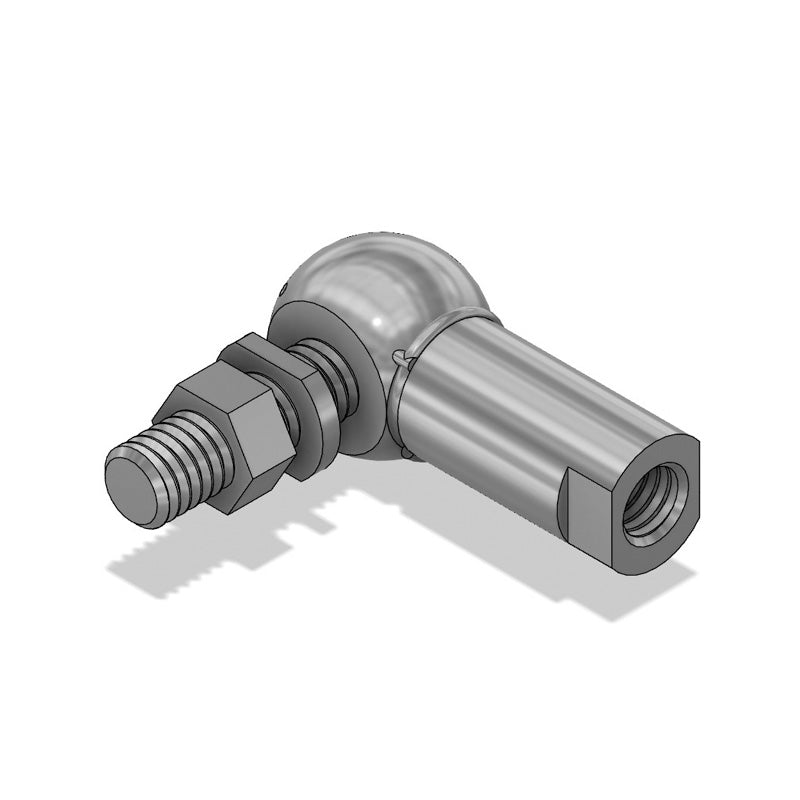 Chiavette CS16SS Left Hand Stainless Steel Ball Joint with Safety Clip 16mm Ball Diameter M12 Thread - Allow 2-3 Days