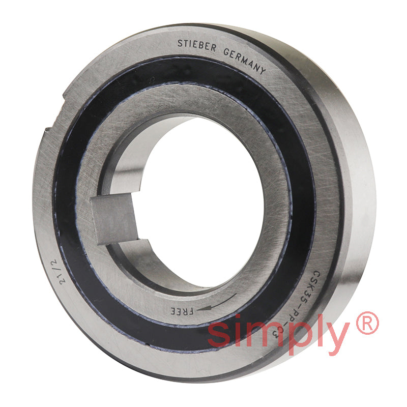 Stieber CSK35PP 35mm Sprag Clutch One Way Bearing with Internal and External Keyways 35x72x17mm