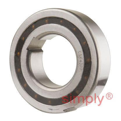 CSK40PP 40mm Sprag Clutch One Way Bearing with Internal and External Keyways 40x80x22mm