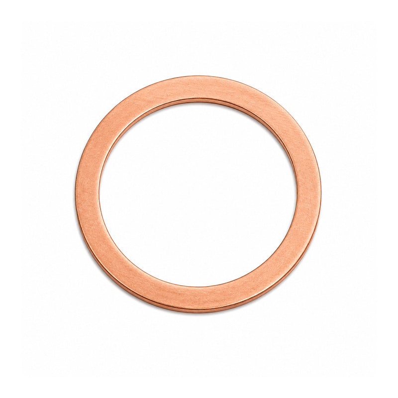 High Quality Annealed Copper Sealing Washer 22x27x1mm