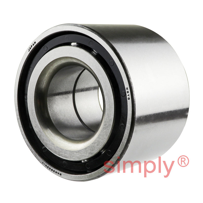 PFI PW30630042CS Open Type Polyamide Cage Double Row Wheel Bearing 30x63x42mm