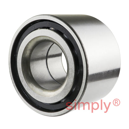 PFI PW30630042CS Open Type Polyamide Cage Double Row Wheel Bearing 30x63x42mm