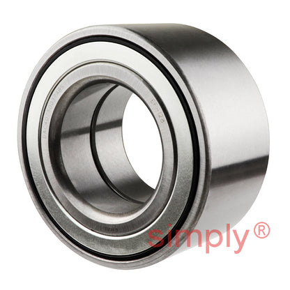 DAC40750037ABS Rubber Sealed with One Metal Seal Double Row Wheel Bearing 40x75x37mm