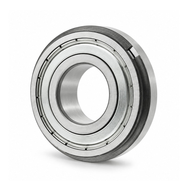 LJ1-1/8ZZNR Imerial Metal Shielded Snap Ring Bearing 1-1/8x2-1/2x5/8 inch