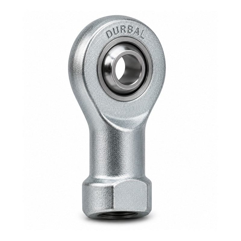 Durbal DPHS16 Maintenance Required Right Hand Metric Steel Female Rod End M16 Thread