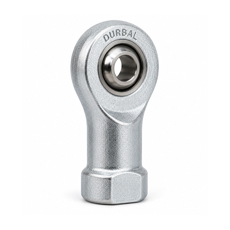 Durbal DPHSL12 Maintenance Required Left Hand Metric Steel Female Rod End M12 Thread