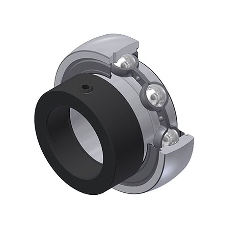 SNR ES205-16G2T04 Imperial Flatback Spherical Outer Low Temp Bearing Insert 1 inch Bore 52mm Outside Diameter with Eccentric Collar - Allow 2-3 Days