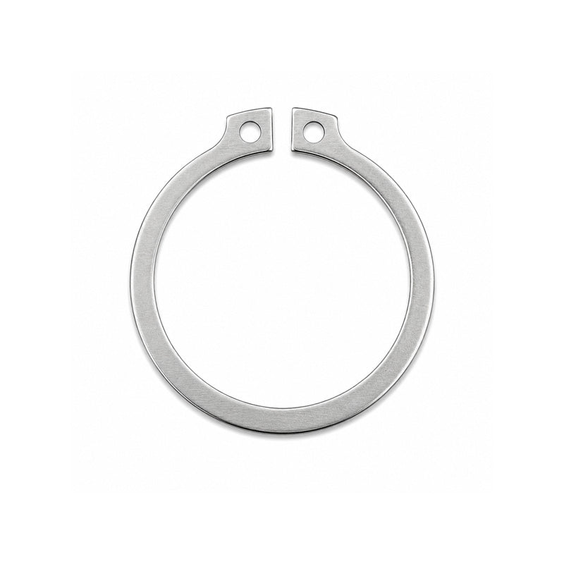 Stainless Steel External Circlip for 0.12 inch Shaft Diameter Un-Sprung Diameter 0.112 inch