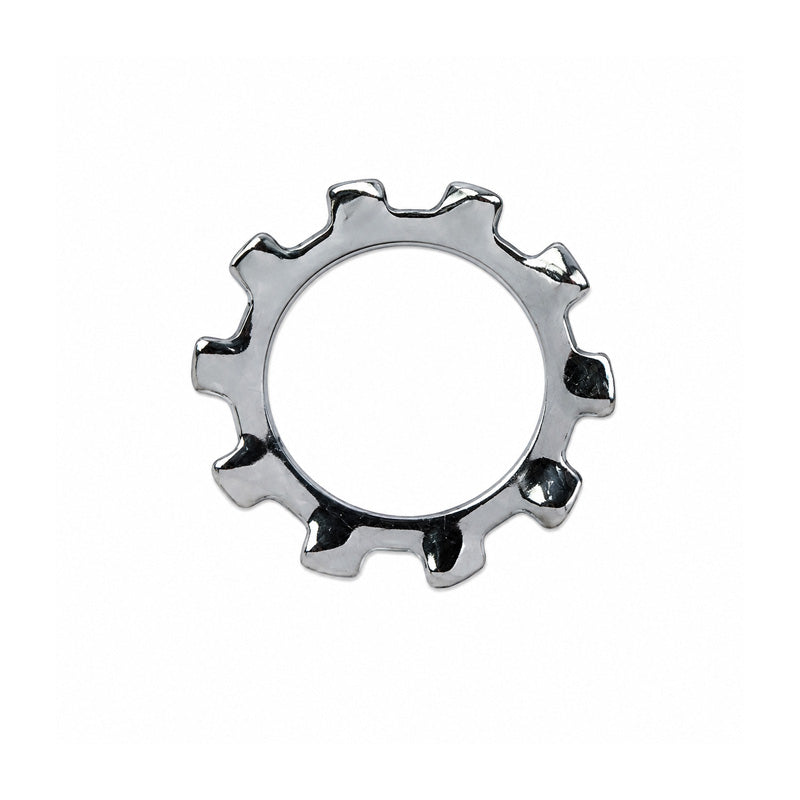 Unifix M4x8x0.5mm External Toothlock Washer DIN 6797A with Bright Zinc Plated Finish - Allow 2-3 Days