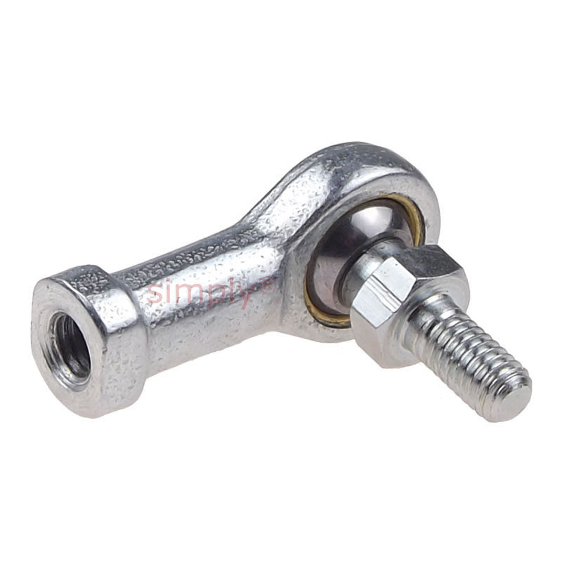 Dunlop FBL-03S Left Hand Imperial Steel / Bronze Lined Maintenance Required Studded Female Rod End 3/16 UNF Thread - Allow 7-10 Days