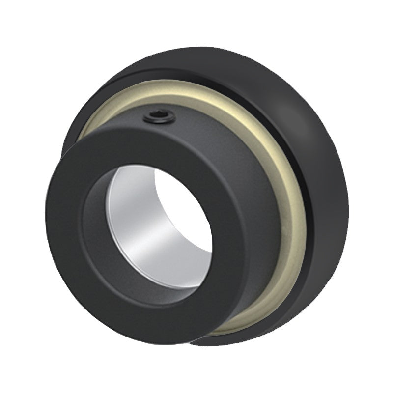 FK FJ-SBR204 Metric Precision Bearing Insert with Grub Screw Locking and Rubber Seating Ring  20mm Bore
