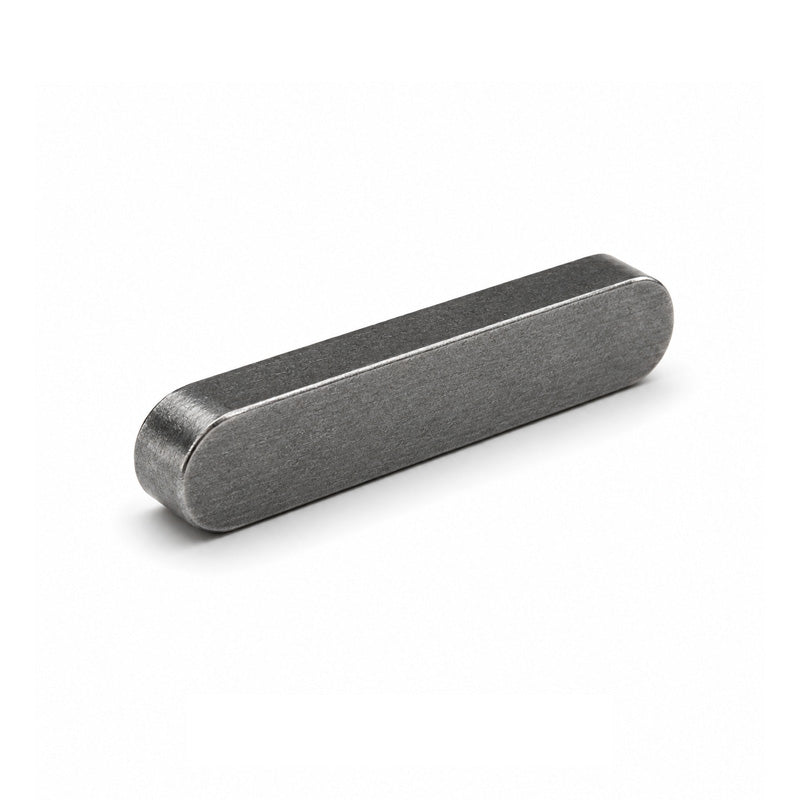 Metric Carbon Steel DIN6885 Feather Key with 2 Rounded Ends 6x6x33mm