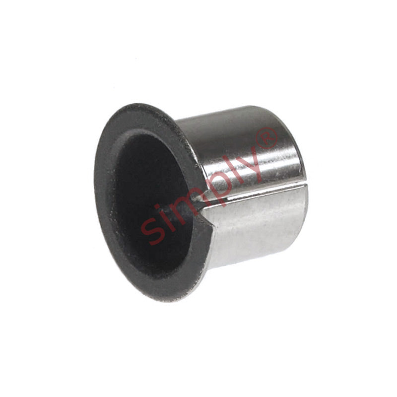 FMB25215DU Flanged Wrapped Steel Plain Backed Bush 25x28x21.5mm