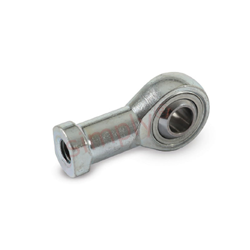 Branded FS-M10 Right Hand Metric Stainless Steel / PTFE Lined Maintenance Free Plain Female Rod End M10x1.5 Thread - Allow 7-10 Days