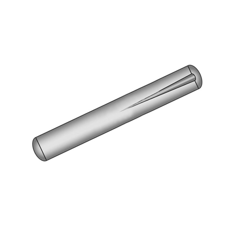 Metric Stainless Steel GP2 Groove Pin with Half Length Taper Groove 6x40mm - Allow 2-3 Days