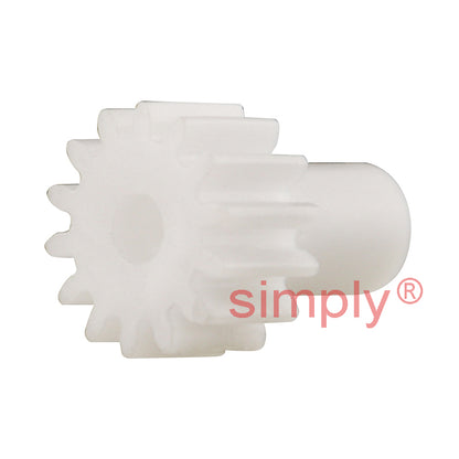 WPS05/17B-3 Metric Moulded Hostaform Spur Gear 17 Tooth 0.5 Mod Bored 3mm (H9)